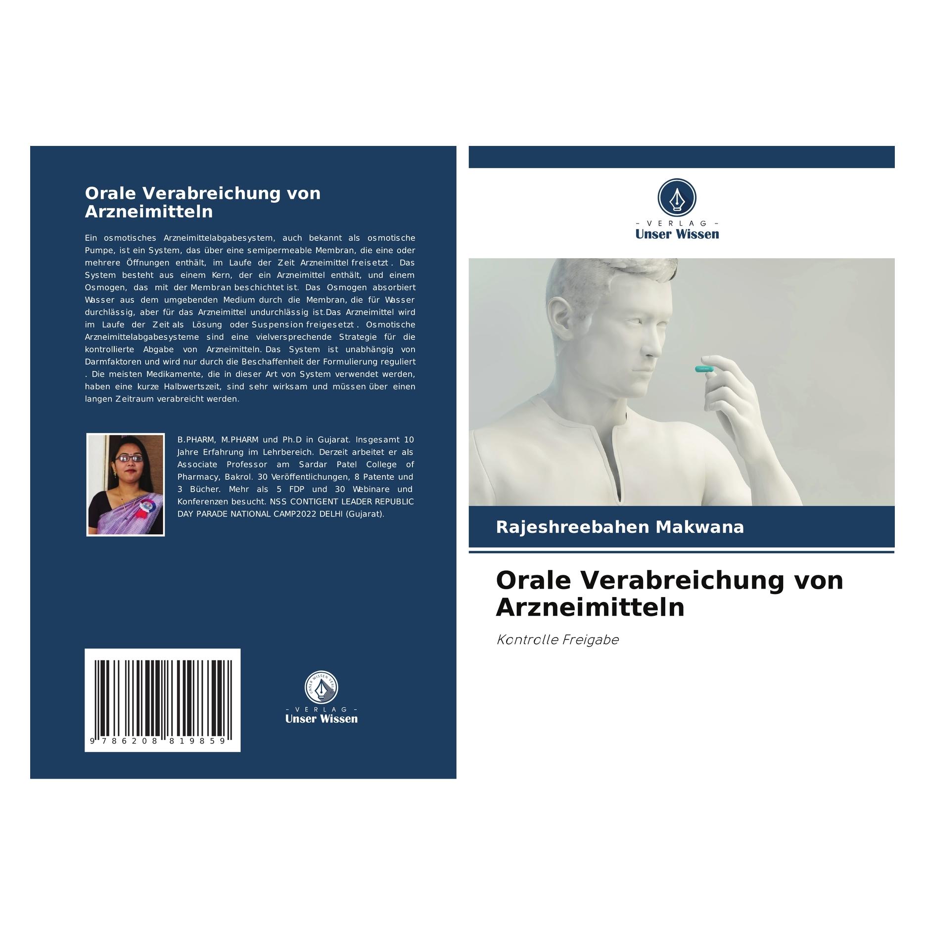 Bod Orale Verabreichung von Arzneimitteln (Deutsch, Softcover, Rajeshreebahen Makwana) (63589321)