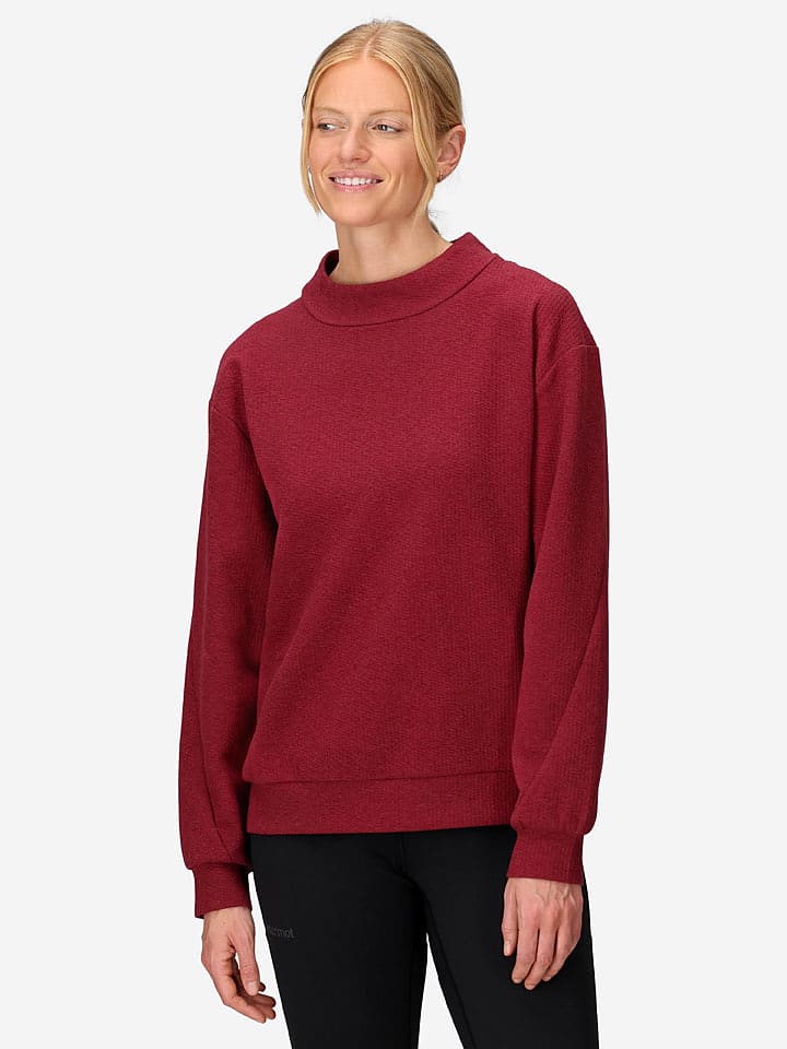 Marmot Pullover "Ridge Tech" in Rot - M