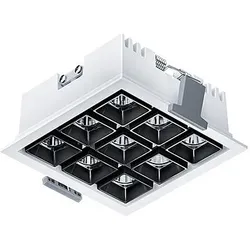 Zumtobel 62924790 Decken-Einbauleuchte SUI DF9Q 3000-930 LDO VFL VFL VFL BK WH