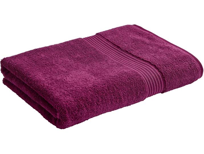 Badetücher CHRISTY SUPREME , lila (raspberry), B:90cm L:165cm, Walkfrottier, Obermaterial: 100% Baumwolle, Handtücher, Badetücher, Premium-Badetücher in Luxusqualität, 650g/m², 90x165cm, 2er Set