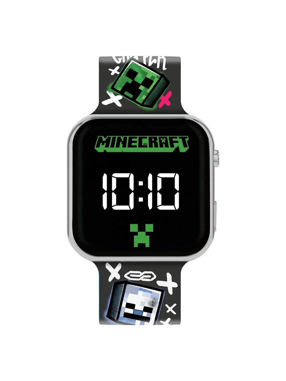 Peers Hardy - Minecraft Printed LED - Uhr