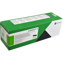 Lexmark Toner C332HC0 cyan