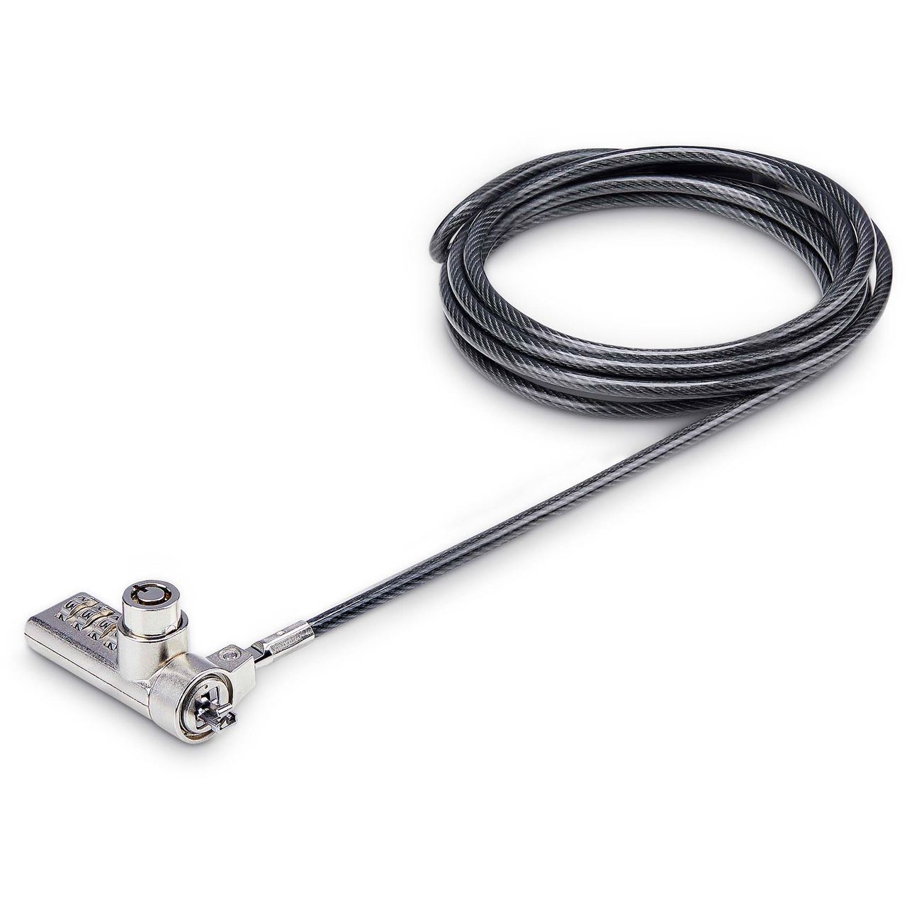 Startech 10PK KSLOT LAPTOP LOCK 6.5FT COMPUTER CABLE LOCK