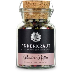 ANKERKRAUT Pfeffer ganze Körner, bunt, im Glas, 70 g