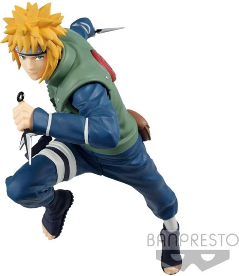 Banpresto Figura Vibration Stars Naruto Shippuden Minato Namikaze Talla Única Unisex