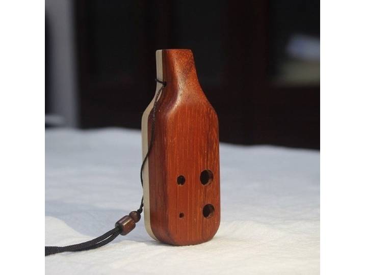 Ocarina en bois Orff, 6 trous, petite flûte Ocarina, sifflet Portable spécifique pour débutant, Instruments de musique à vent pour enfants