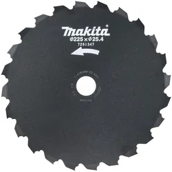 Makita, Zubehör Gartenmaschinen, Meisselzahn-Sägeblatt 255mm (Rasentrimmer)