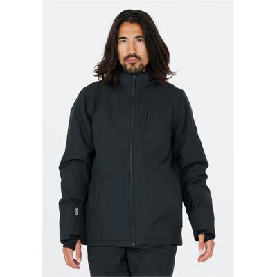 Skijacke WHISTLER "Drizzle", Herren, Gr. M, schwarz, 100% Polyester, unifarben, normal, Rundhals, Jacken Skijacke, mit wasserabweisender Membran