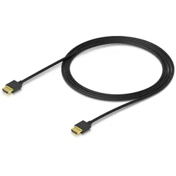 Ubiquiti Dünnes HDMI-Kabel 2m (2 m), Videokabel, Schwarz