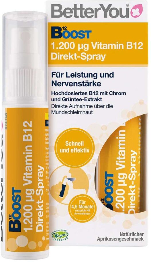 BetterYou Boost Vitamin B12 Direkt-Spray 25ml