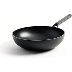 KitchenAid Wok mit Antihaftbeschichtung, Pfanne + Kochtopf, Schwarz