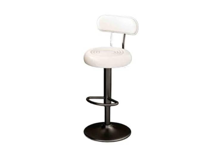Bvn5kQ3dy Barstühle Lift 61–81 cm drehbarer Barhocker, multifunktionaler Hochhocker(Weiß)