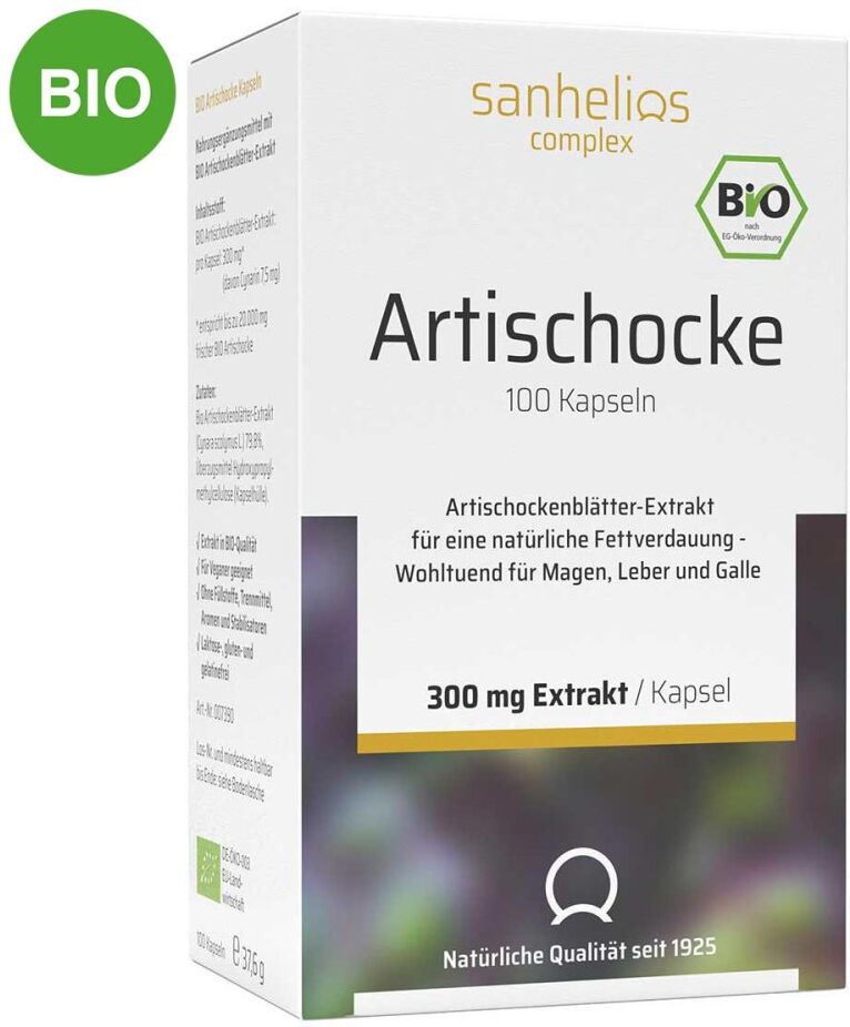 Sanhelios Bio Artischocke Kapseln