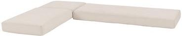 "3-Piece Banquette Seat Cushion Set - 30"", 48"" & 19"" Corner - Canvas Granite Sunbrella - Ballard Designs"