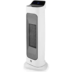 Nedis SmartLife Keramik-PTC-Heizlüfter Wi-Fi 2000 W 2 Wärmeeinstellungen Oszillation Anzei, Heizlüfter, Weiss