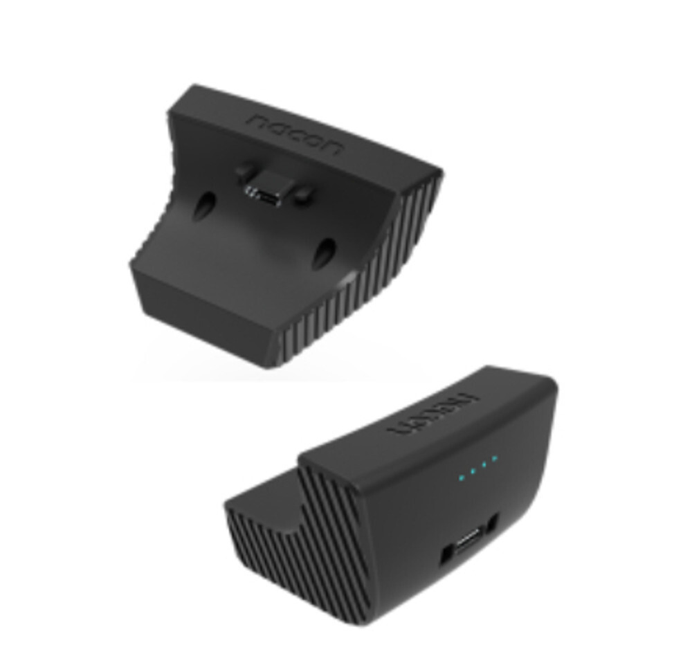 Nacon PS5BATPACK Batterijpakket voor PlayStation 5 Gamecontroller, Zwart, 1000 mAh