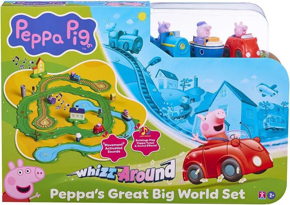Peppa Pig Whizz Around Peppa's World Speelset
