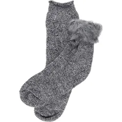 Antonio Damen Thermo Socken 39-42 - grey
