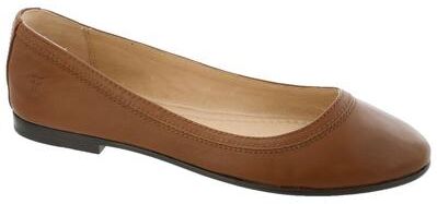 Frye Company Carson Ballet - Womens 6.5 Brown Slip On Medium