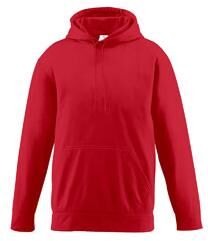 Augusta Sportswear 5505 Wicking Fleece Hoodie in Red size 5XL