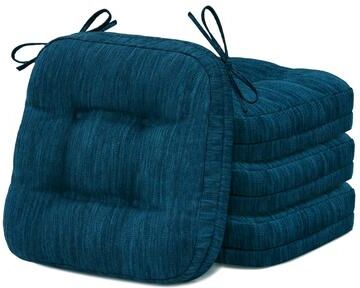 Shinnwa Indoor 3.7'' Dining Chair Pad Cushion (Set of 4)