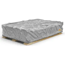 Magni, Abdeckplane, Palettenabdeckhaube, Silbergrau (1.25 x 0.85 m)
