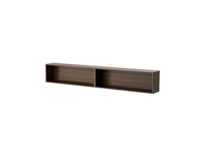 MEBLINI Hängeschrank BC-30 für Horizontal Schrankbett - Dunin Eiche - 211x33x25cm - Wandschrank mit Regalen