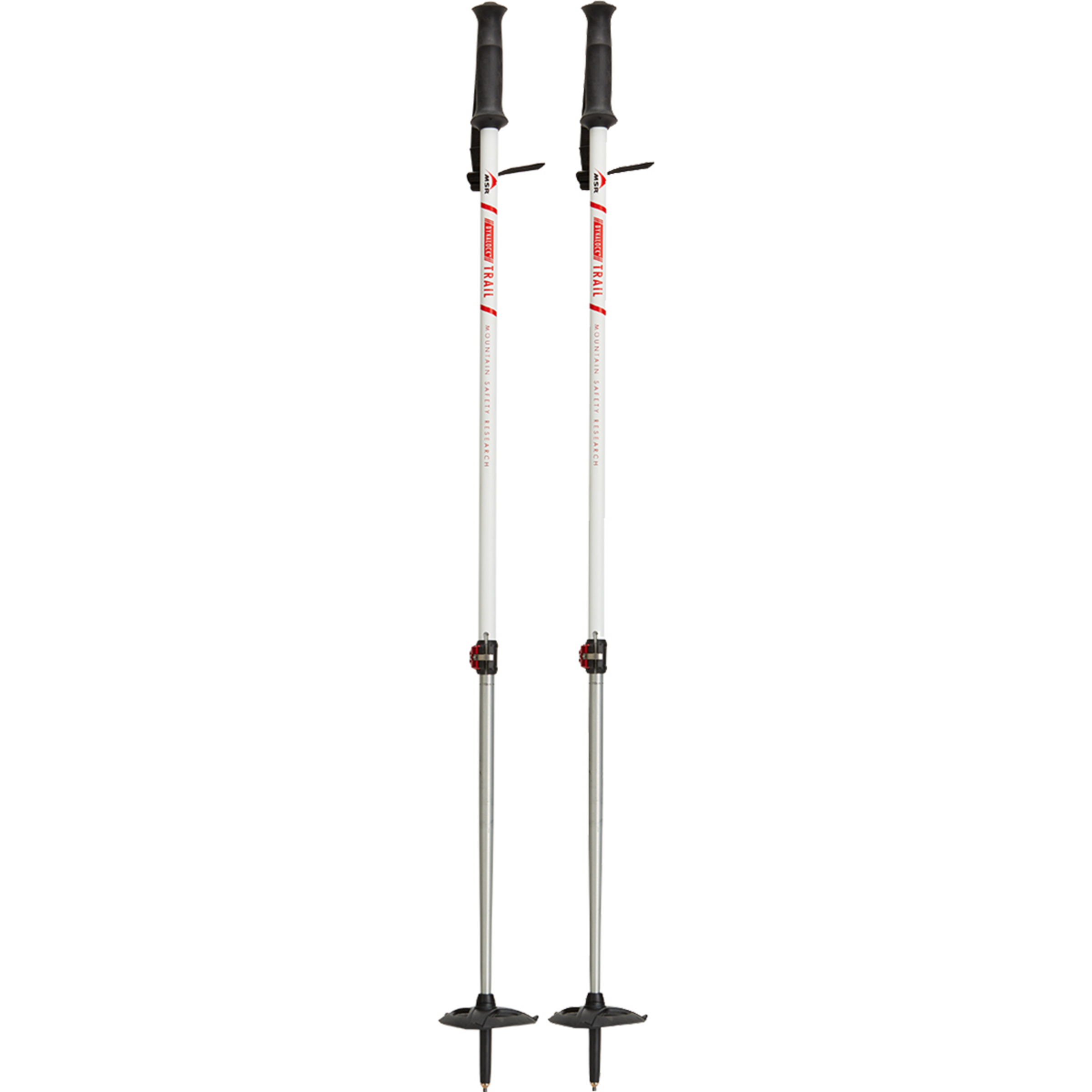 MSR Dynalock Trail 2-Sections Poles Trekkingstöcke Wanderstöcke & Trekkingstöcke weiss