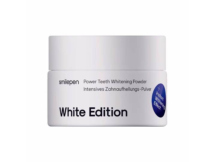 Smilepen White Edition 20 g Zahnbleiche Pulver – Ersatzbürste/Zahnpflege Zubehör