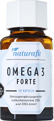 NaturaFit GmbH NATURAFIT Omega-3 forte Kapseln 62 g 06134612
