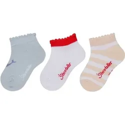 STERNTALER Sneaker Socken 3er-Pack Wal, Größe 34 in Blau Blau