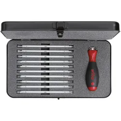 Wiha 281B11 SYSTEM 6 Set Schraubendreher mit Wechselklingen 00623