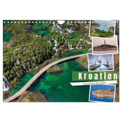 Kroatien Traumland der Adria (Wandkalender 2027 DIN A4 quer), CALVENDO Monatskalender