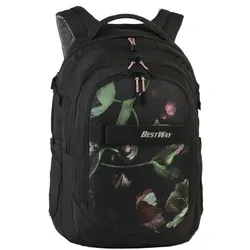 BESTWAY Schulrucksack Evolution Air schwarz/bunt 40177-0198