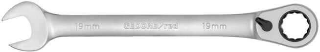 Gedore Clé mixte à cliquet 19 mm 245 mm ; Gedore Red (3301007)