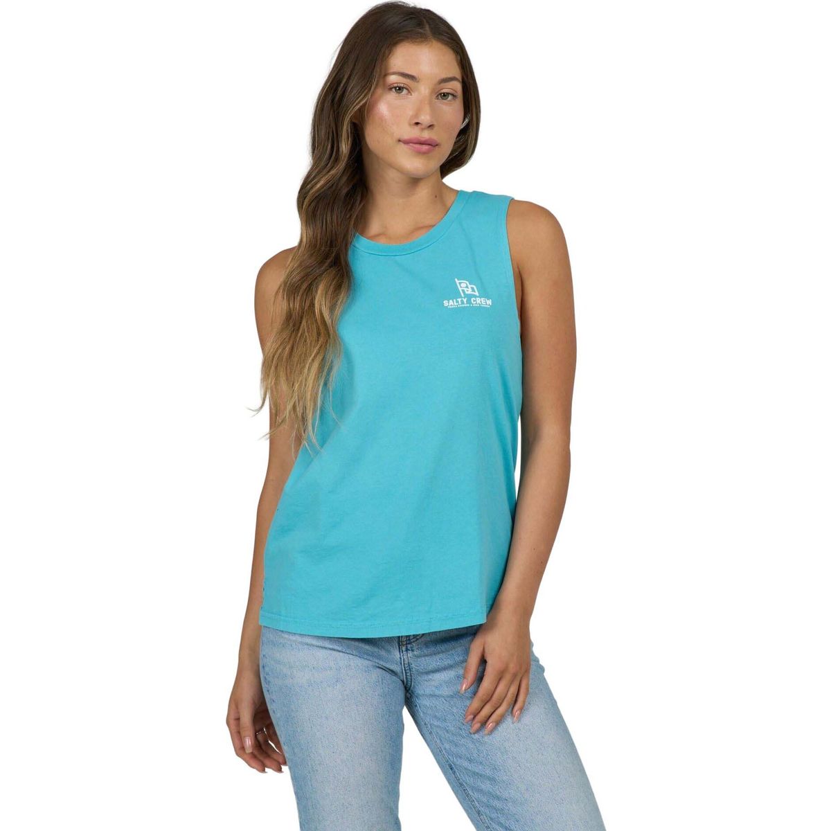 Salty Crew Flying High Muscle Tank turquoise (TURQ) S 20635264W-TURQ-S
