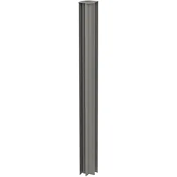Biohort Eckprofil Rankgitter/Sichtschutz für DaVinci quarzgrau-metallic B188902 (1 Stück)