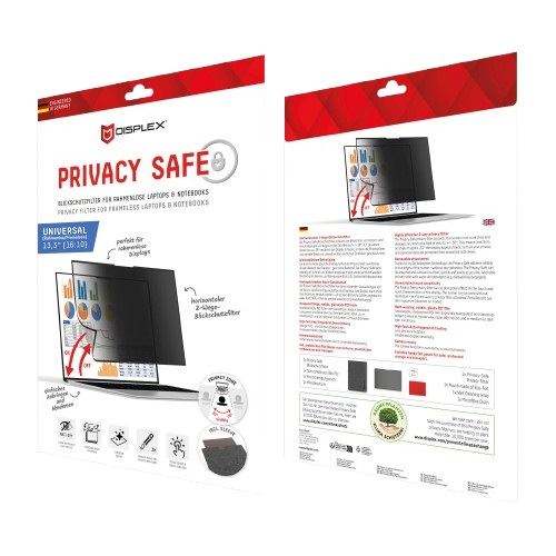 DISPLEX E.V.I. PRIVACY SAFE UNI (RANDLOS) 13.3 16:10
