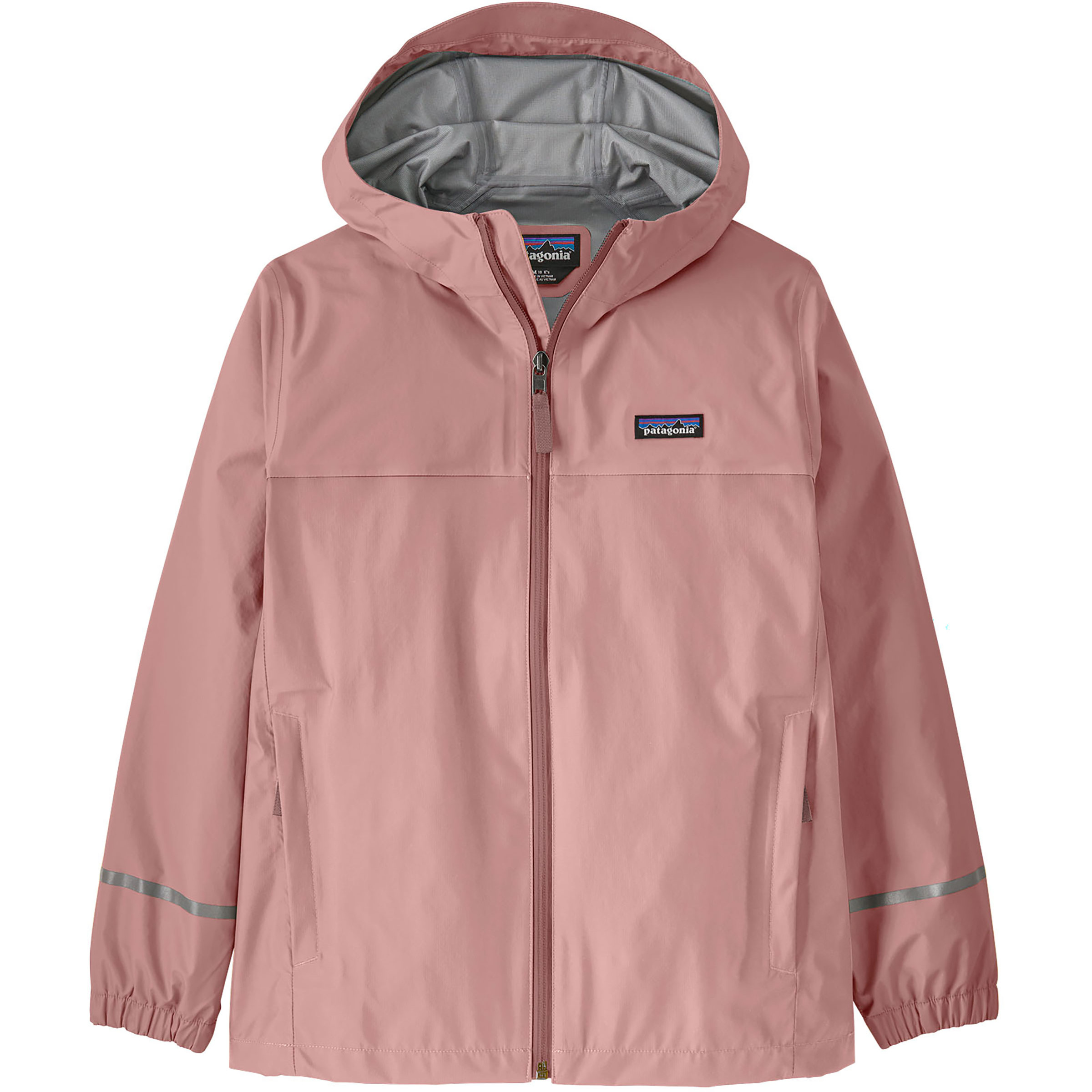 Patagonia Torrentshell 3L Kinder Regenjacke rosa Größe 118 Trekking Winddicht Wasserabweisend