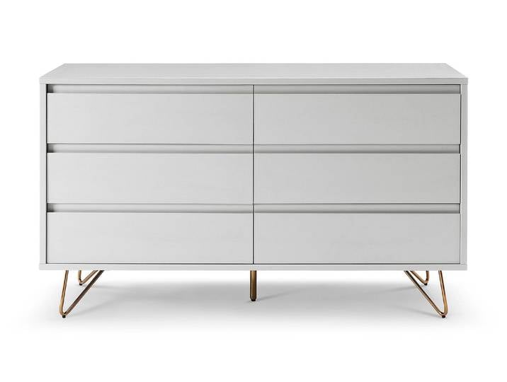 Salesfever Kommode breit 6 Schubladen