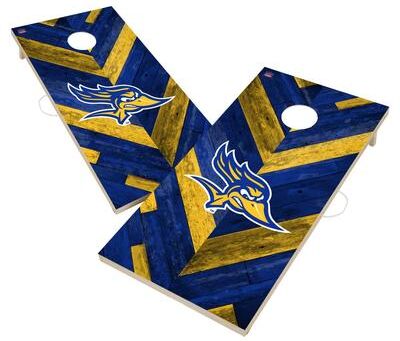 Skip's Garage Cal State Bakersfield Roadrunners Cornhole Board Set