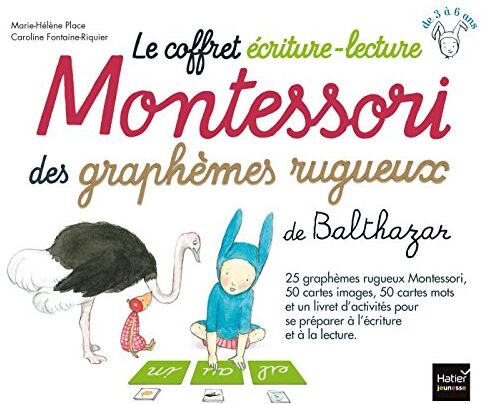 Marie-Hélène Place - Le coffret écriture-lecture Montessori des graphèmes rugueux de Balthazar - Preis vom 12.10.2026 11:37:12 h