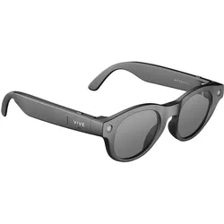 HTC Eagle AI Brille – Pantos – Sonnenbrillengläser – Schwarz, AR Brille, Schwarz