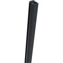 GroJa Klemmschiene für Alu-Sichtschutzpfosten Anthrazitgrau RAL 7016, 181 cm, links