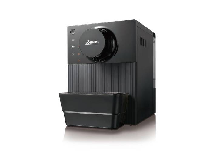 KOENIG Kaffeevollautomat Finessa Nano , Energieeffizienz: A++, schwarz (dunkelgrau), H:29cm T:34cm, Kaffeevollautomaten, Kaffeevollautomat