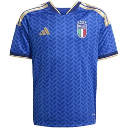 Adidas, Jungen, Fussballtrikot, Italien Kinder Trikot (140), Mehrfarbig