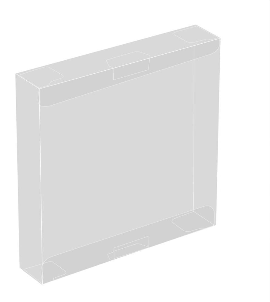 Selius 10 stuks Transparante plastic game beschermhoes voor Game Boy GBA Cartridge Case