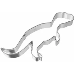 BIRKMANN Ausstechform T- Rex, Ausstecher, Plätzchenform, Keks, Plätzchen, Edelstahl, 11 cm, 194151