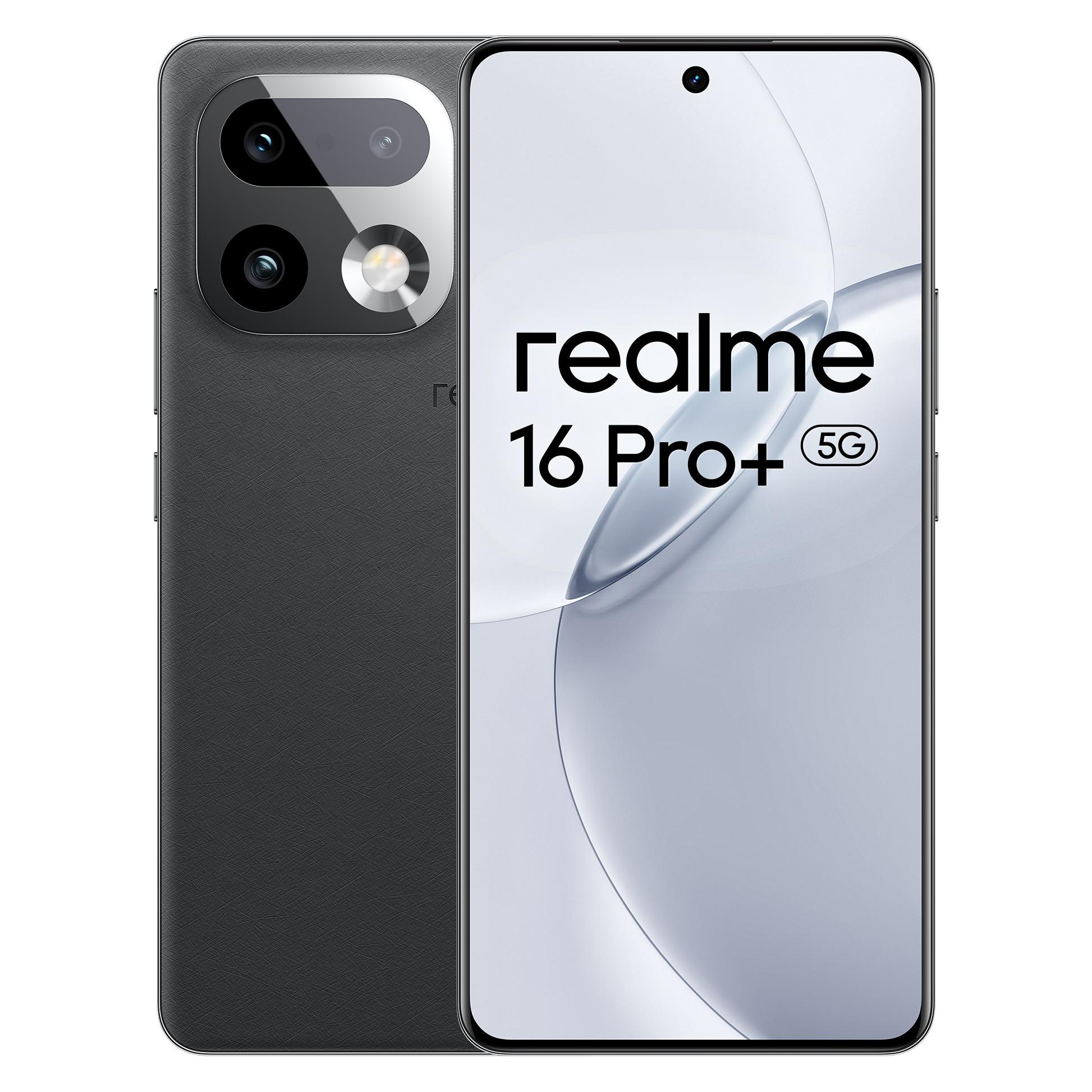 realme 16 Pro+ (512 GB, Grey, master grey, 6.80", Hybrid Dual SIM + eSIM, 5G) (631011007393)