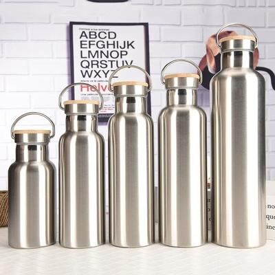 Uplift Essentials Stainless Steel Thermos Vacuum Insulated Travel Water Bottle 500ml